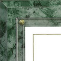 Emerald Marble Slide-In Certificate Plaque